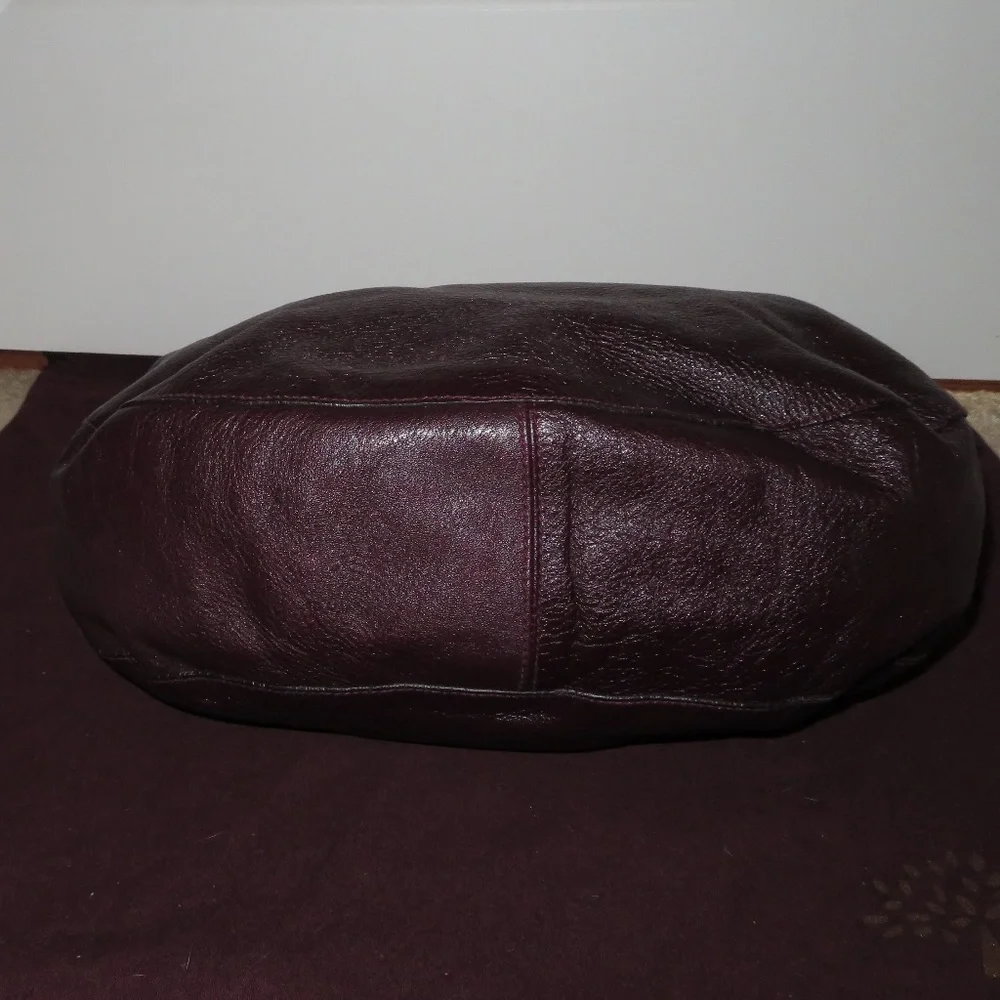 Mulberry Medium Daria Grape Leather Hobo Bag